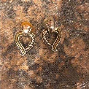 Brighton heart earrings